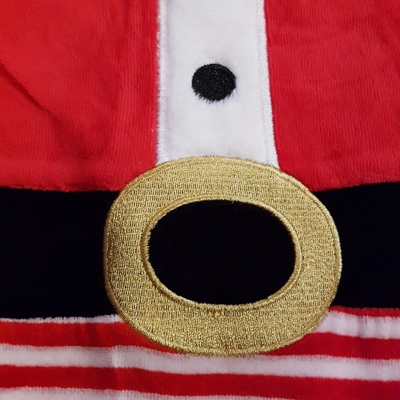 Santa Suit Early Day 3-6 months footie - Picture 2 of 7